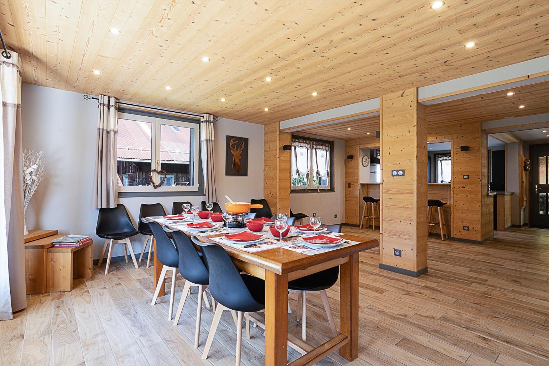 Chalet Les 4 Saisons - Ski, Parking Et Jardin La Chapelle-d'Abondance Bagian luar foto