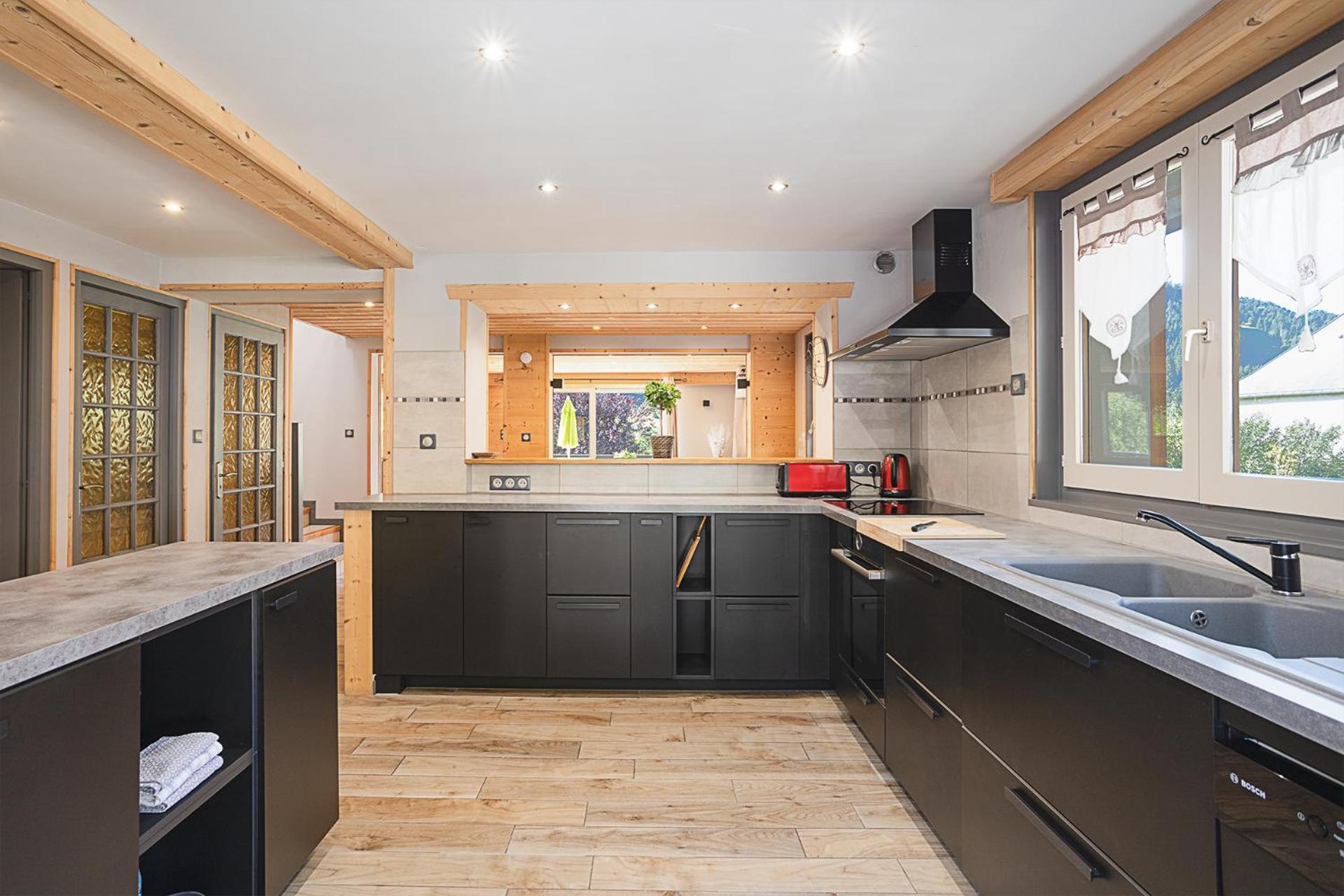 Chalet Les 4 Saisons - Ski, Parking Et Jardin La Chapelle-d'Abondance Bagian luar foto
