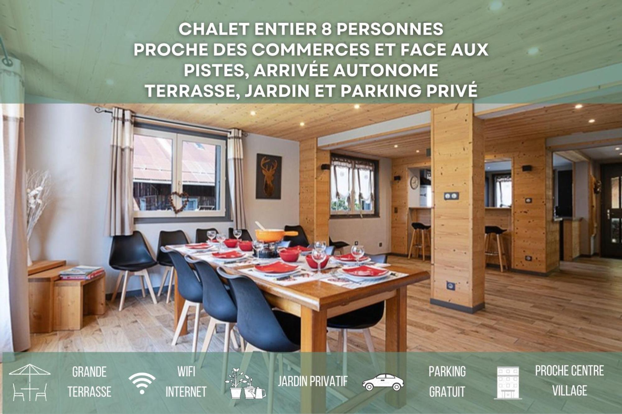Chalet Les 4 Saisons - Ski, Parking Et Jardin La Chapelle-d'Abondance Bagian luar foto